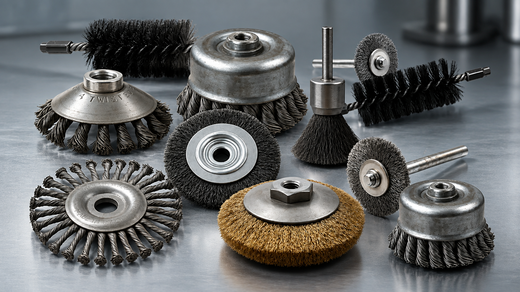 Entenda quando utilizar escova de nylon em processos industriais, suas aplicações, vantagens e diferenças em relação às escovas de aço